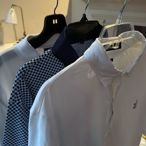 LOT of 3x DESIGNER Mens Polos, size Medium, Large